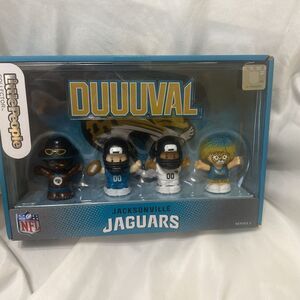 Little People Jacksonville Jaguars 2.75" Collector Series 1 SEALED “New in Box”